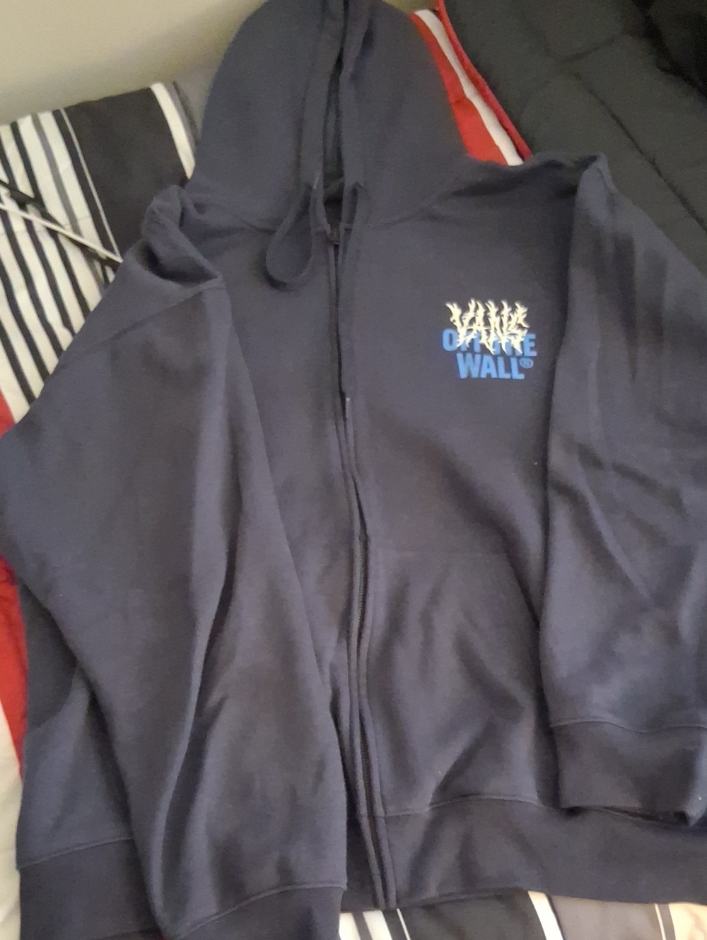 Vans Dark Navy Full-Zip Hoodie